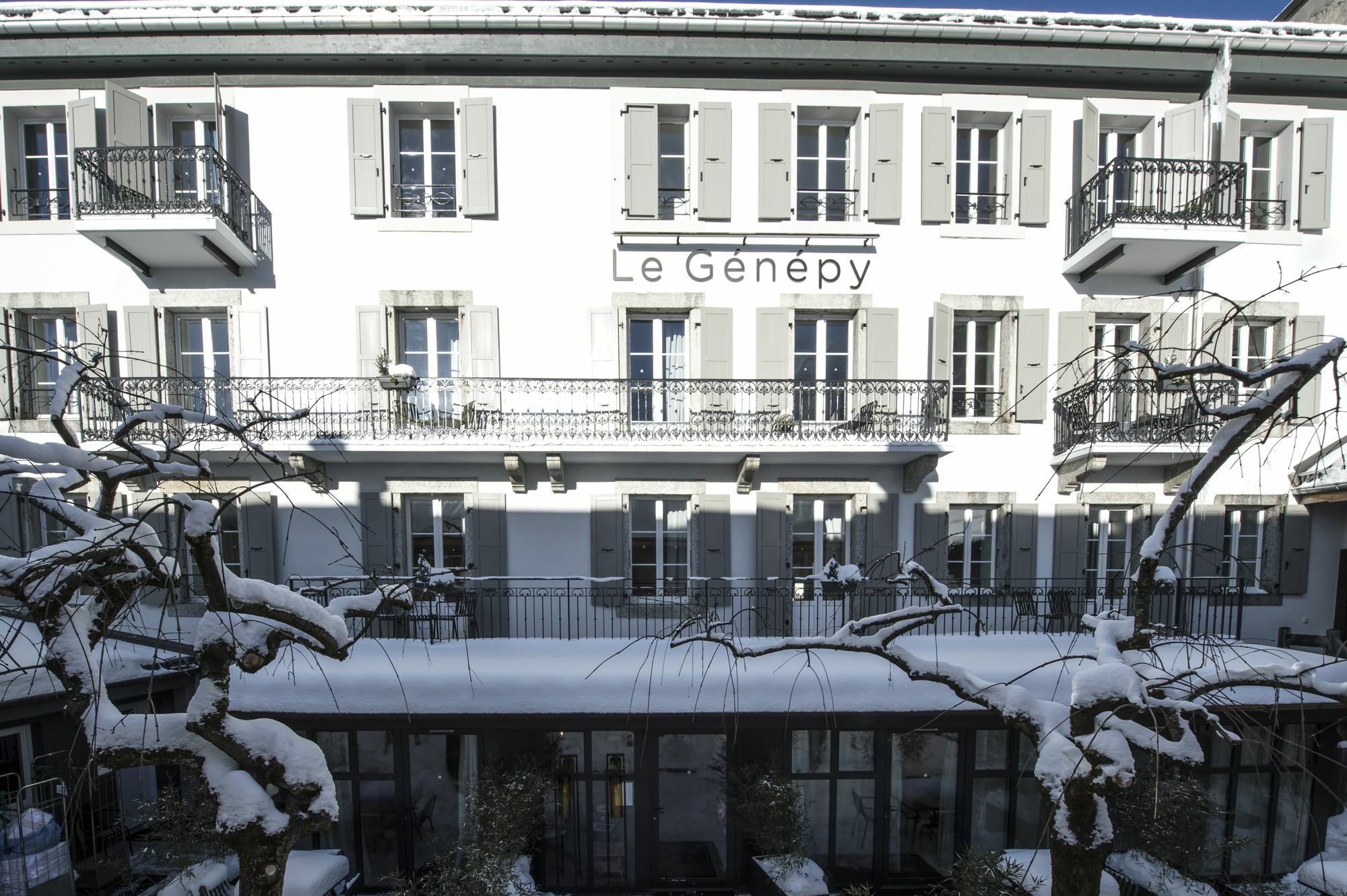 Le Genepy - Appart'Hotel De Charme Chamonix Exterior photo